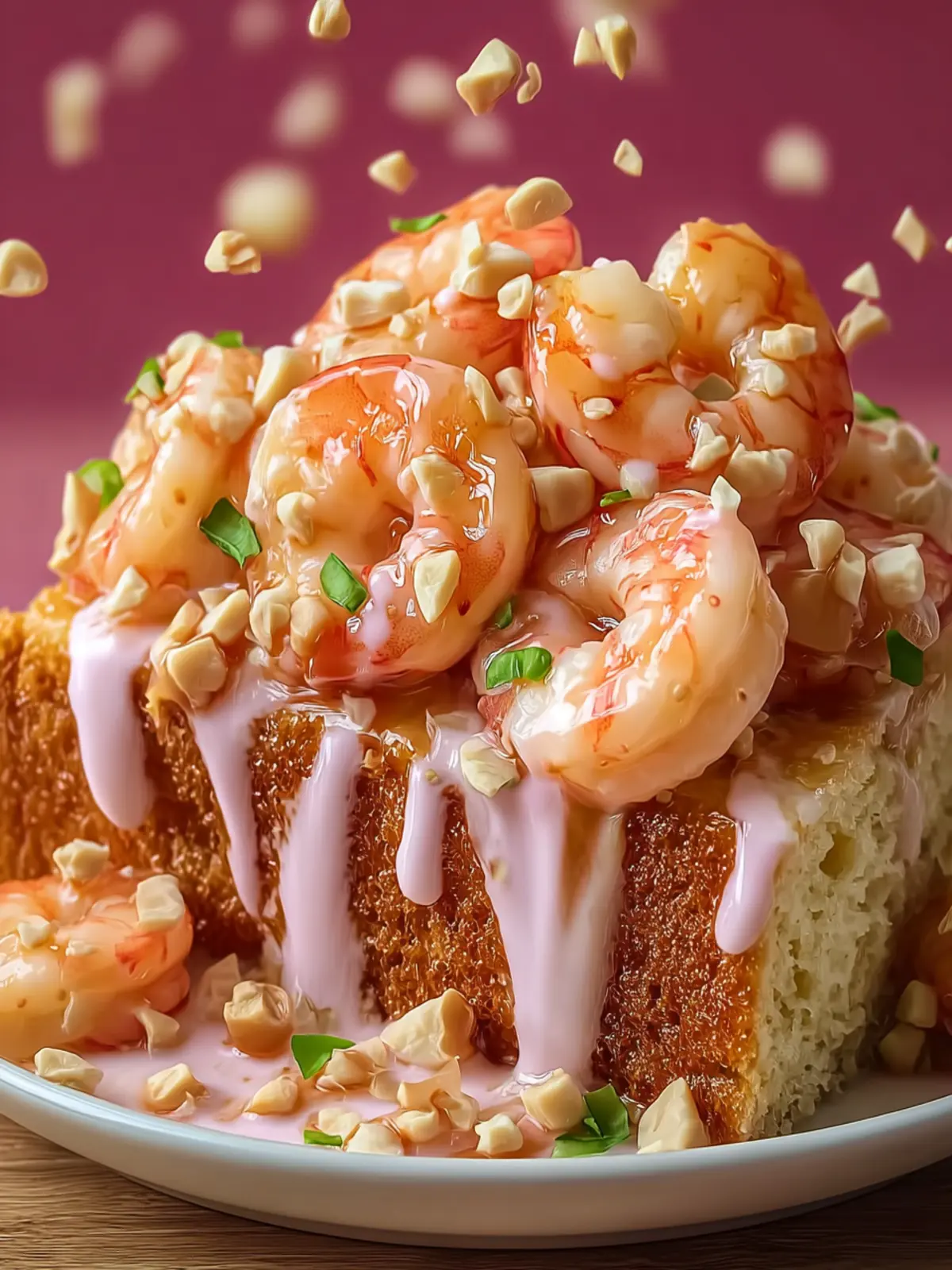 Strawberry Milkshake Pound Cake First Image