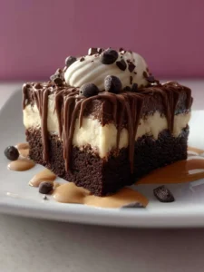 coffee cream brownies First Image