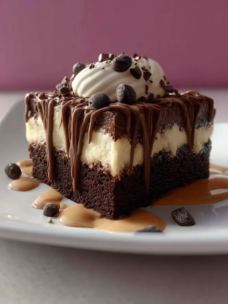 coffee cream brownies First Image