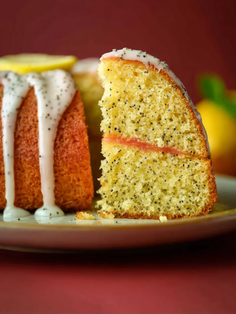 gluten free lemon poppy cake First Image