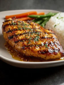 grilled chicken honey mustard glaze First Image